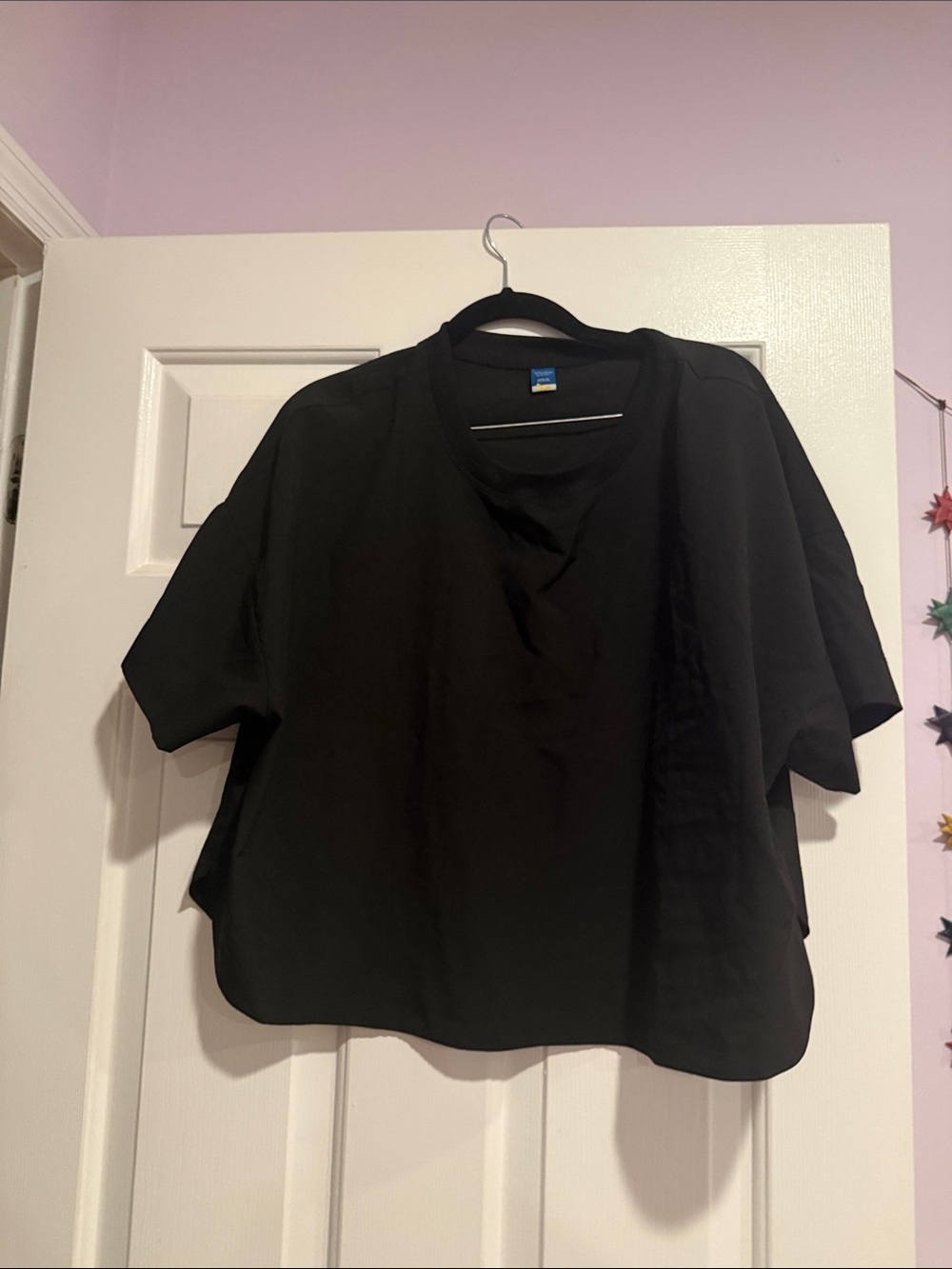 Classic Black Women's Boxy Tee
